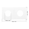 Unique Bargains Transparent Window Paper Coin Storage Organizing Protective Coin Holder 100 Pcs - 2 of 4