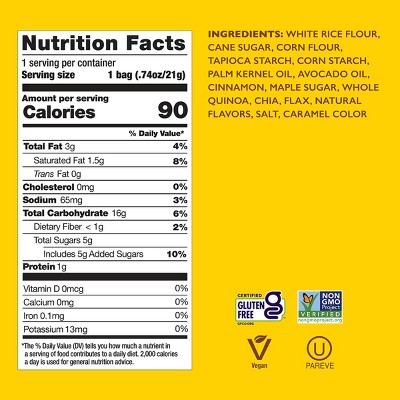 Drizzilicious Rice Cake French Toast - 0.74oz