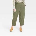 Women's Mid-Rise Tapered Fit Pants - Knox Rose™