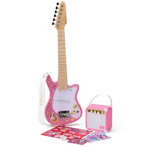 FAO Schwarz Pink Stage Stars Electric 6-String Guitar and Amp - 1 of 4