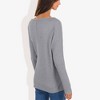 Anna-Kaci Women's Open Neck Waffle Knit Dolman Sleeve Side Slit Tunic Pullover for Casual Looks - 4 of 4