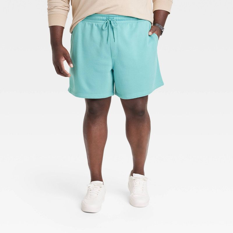 Men&#39;s 7&#34; Ultra Soft Fleece Pull-On Shorts - Goodfellow &#38; Co&#8482;, 1 of 5