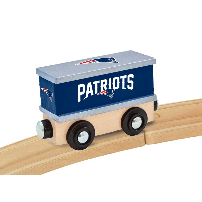 MasterPieces Wood Train Box Car - NFL New England Patriots, 5 of 6