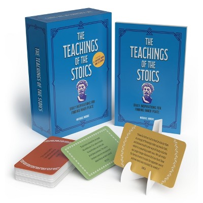 The Teachings of the Stoics Book and Card Deck - (Sirius Inspiration Kits) by  Michael Moore (Paperback)