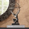 Studio 55D Atlas with Globe 17 1/4" High Bronze Sculpture - 2 of 4