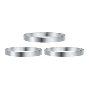 Unique Bargains 304 Stainless Steel Durable Corrosion Resistant High Temperature Resistance Cake Rings 1 Pc - 1 of 4