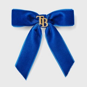 Bijoux Sport by Luv Aj MLB Logo Velvet Hair Bow - 1 of 2