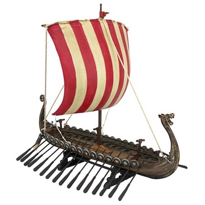 Design Toscano Drekar, The Viking Longship Collectible Museum Replica ...