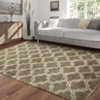 Luxury Shag Area Rug 5x8 Geometric Plush Fluffy Rugs Extra Soft Carpet Non Slip Non Shedding Rugs - 2 of 4