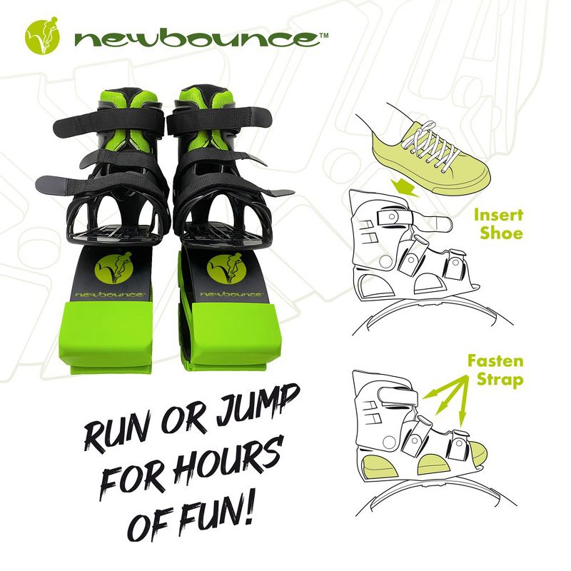 New Bounce Jumping Shoes - Kangaroo Jumping Shoes for Kids - Exercise Bouncing Moon Shoes - One Size Fits Most, 5 of 7