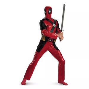 Disguise Marvel Deadpool Adult Costume Kit - 1 of 4