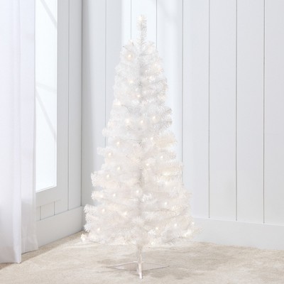 Best Choice Products Prelit Colored Christmas Tree, 4ft Artificial Tree Holiday Decor w/ LED Lights