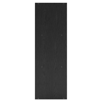 Black 6-Cube Stackable Wood Modular Bookcase