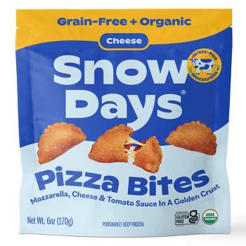 Snow Days Gluten Free Cheesy Organic Frozen Pizza Bites - 6oz