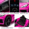 Ride on Sports Car 12V Battery Powered Car for Kids Licensed Corvette Toddles Electric Car Toy with Remote Control - 3 of 4