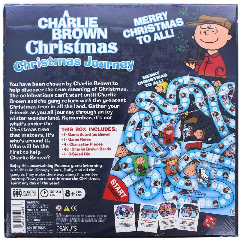 NMR Distribution Peanuts A Charlie Brown Christmas Family Board Game, 2 of 4
