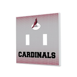 NFL NFC Historic Teams Linen Hidden-Screw Light Switch Plate for Double Toggle - 1 of 4