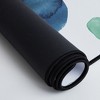 Ninola Design Blue Minimal Strokes Abstract Desk Mat - Deny Designs - 4 of 4