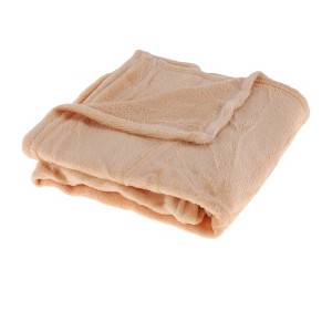 Unique Bargains Blanket Simple Coral Fleece 39"x28" - 1 of 4