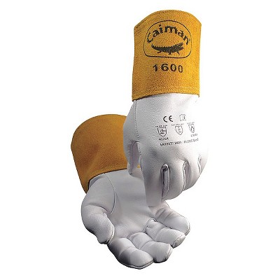 Caiman  Welding Gloves,TIG,S/7,PR 1600-3