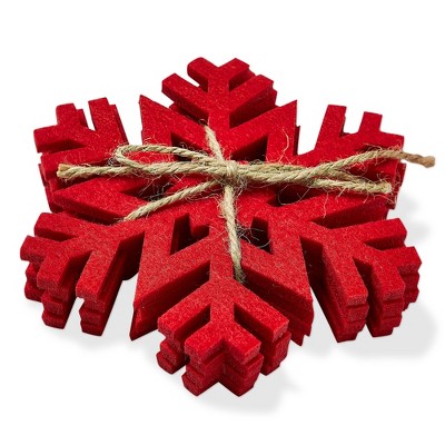 tagltd Snowflake Coaster Set/4