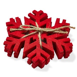 tagltd Snowflake Coaster Set/4 - 1 of 2
