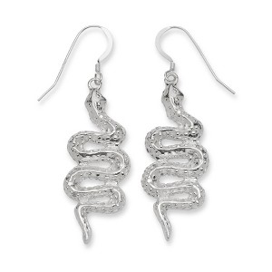 Better Jewelry, Snake 925 Sterling Silver Earrings - 1 of 4