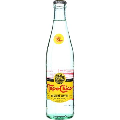 Topo Chico Original Natural Mineral Water, 12 Fl Oz Glass Bottle (Pack of 24)