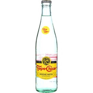 Topo Chico Original Natural Mineral Water, 12 Fl Oz Glass Bottle (Pack of 24) - 1 of 2