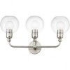 Livex Lighting Downtown 3 - Light Vanity in  Brushed Nickel - 3 of 4