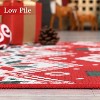 2x8 Christmas Runner Rug, Washable Non-Slip Boho Holiday Carpet for Kitchen Hallway Laundry Entryway - 3 of 4
