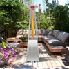 Tangkula 90'' Pyramid Patio Heater with Electronic Ignition System 42,000 BTU Gas Porch and Deck Heater with Wheels - 2 of 4