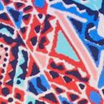 blue boho