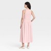 Women's Smocked Knit Maxi A-Line Dress - Universal Thread™ - 2 of 3