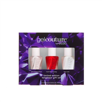 essie Gel Couture Limited Edition Longwear Minis Nail Polish Gift Set - 3pc