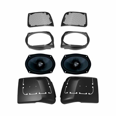 Diamond Audio MSMS694LK Motorsport H-D Cut In Speaker Lid Kit With Ms69cx