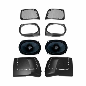 Diamond Audio MSMS694LK Motorsport H-D Cut In Speaker Lid Kit With Ms69cx - 1 of 4