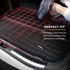 3D MAXpider Kagu Series Custom Fit All Weather Shock Absorbing Trunk Cargo Bay Floor Mat Custom Liner for 2021 Tesla Model 3, Black - 2 of 4