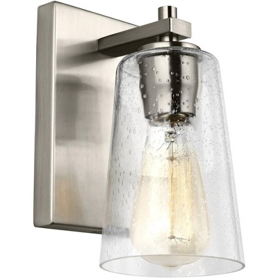 Generation Lighting Mercer 9" High Satin Nickel Wall Sconce