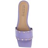 Journee Collection Womens Treena Slip On Slide Flat Sandals - 4 of 4