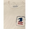 Tee Luv USPS United States Postal Service Mail Eagle T-Shirt - Cream Small - 3 of 3