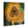 Stupell Industries Tiger in Tropical Jungle Kids' Safari Animal Canvas Wall Art - 3 of 4