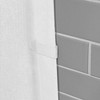 Waterproof Post Consumer Recycled Cotton Shower Liner - Zenna Home - 2 of 4