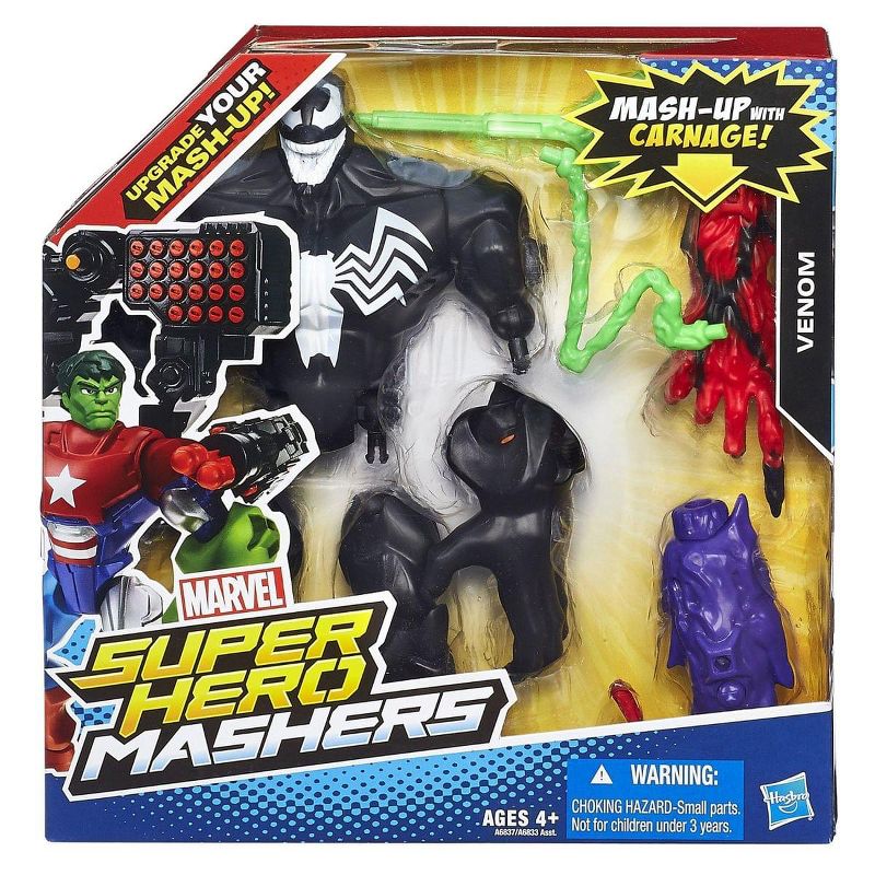 Marvel Super Hero Mashers 6" Action Figure: Venom, 1 of 5