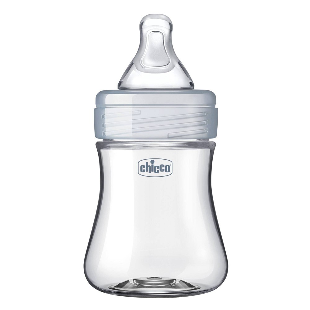 Photos - Baby Bottle / Sippy Cup Chicco Duo Hybrid Baby Bottle with Invinci-Glass Inside/Plastic Outside wi 