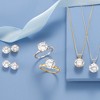 Ross-Simons 3.00 Carat CZ Solitaire Necklace in 14kt White Gold - 3 of 4