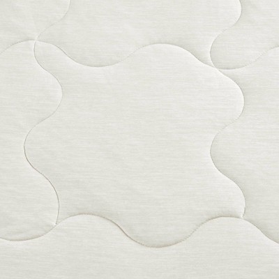 Ivory Lightweight Cooling Knit Throw Blanket