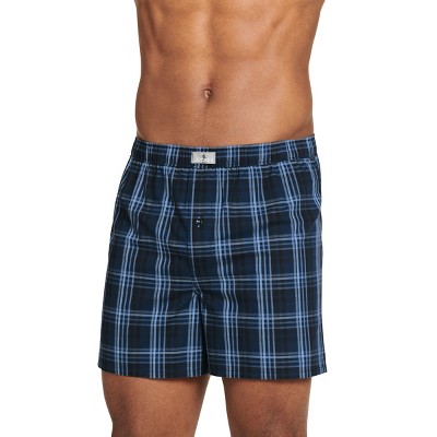 Jockey Men's 100% Cotton Woven 5" Boxer