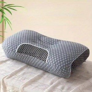 FONTOI 1 Pack Bed Pillow with Removable Cover, All-Season Comfort, Perfect for Home, Hotel, Bed, Gray, 5.5"*5.5"*17" - 1 of 4