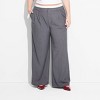 Women's High-Rise Wide Leg Boxer Trousers - Wild Fable™ - 2 of 3